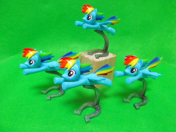 Rainbow Dash, My Little Pony, My Little Pony: Friendship Is Magic, Carousel Models, Pre-Painted